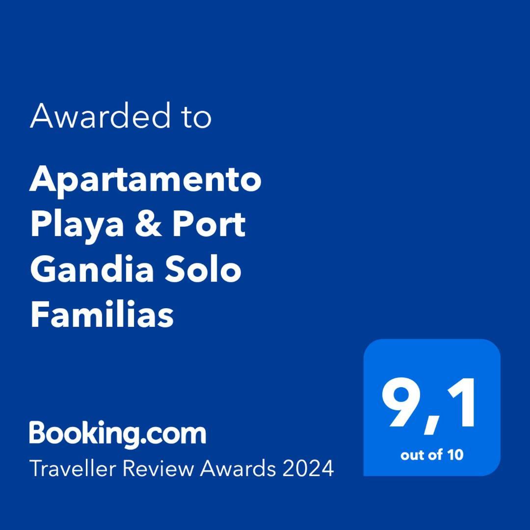 Apartamento Playa & Port Gandia Solo Familias Екстер'єр фото